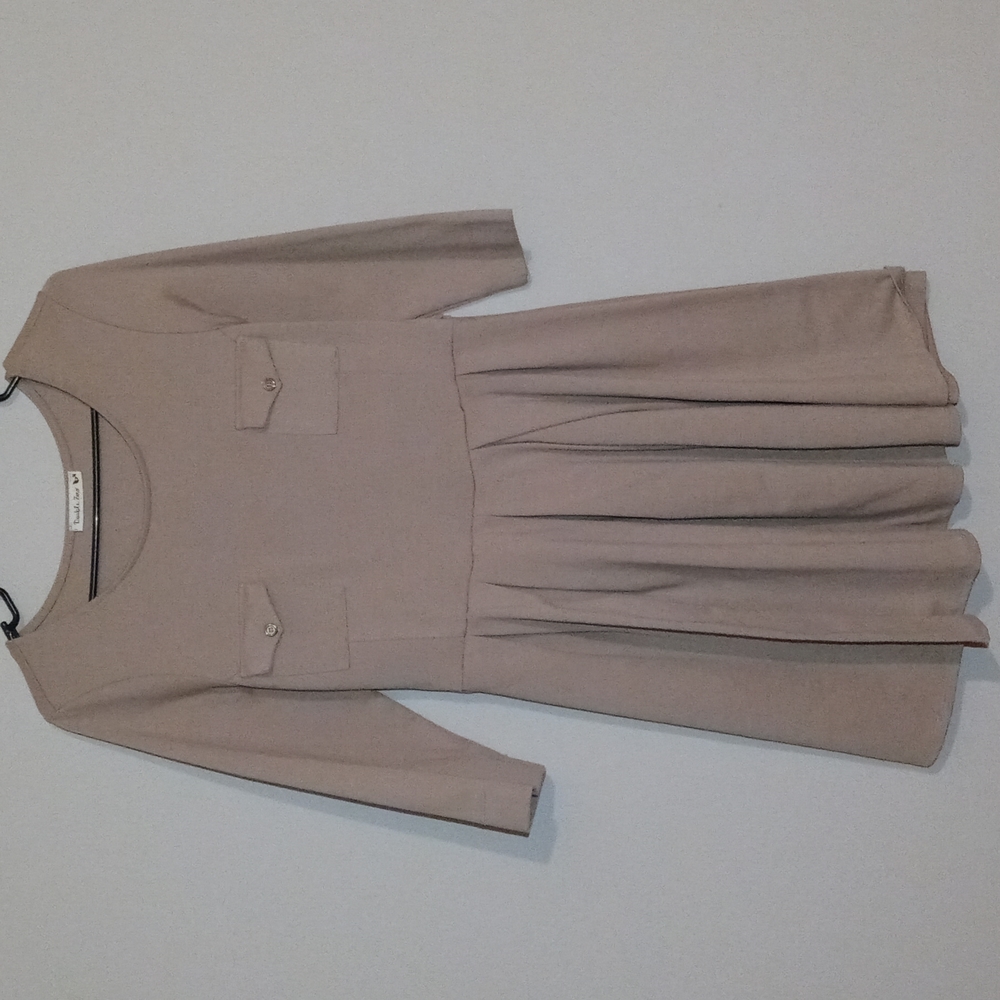 Beige Dress